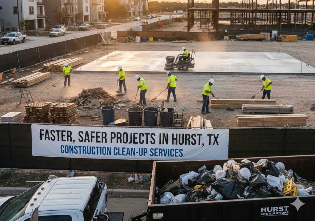Keep Hurst Construction Projects Clean